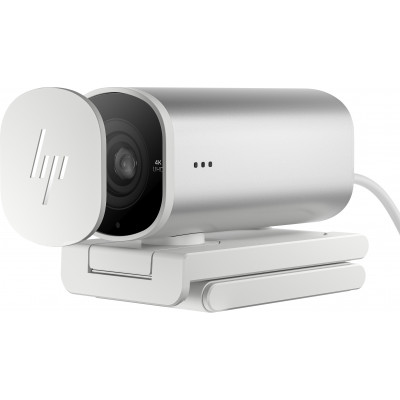 HP 960 4K Streaming webcam 8 MP 3840 x 2160 pixels USB Argent