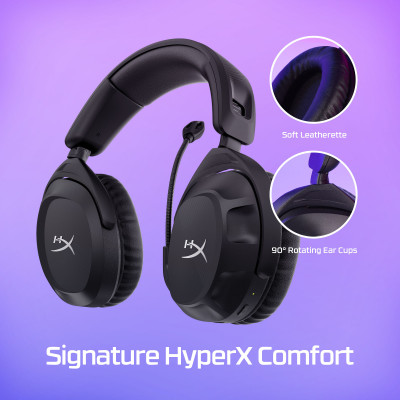 HyperX Cloud Stinger 2 wireless - Gaming Headset Arceau Jouer Noir