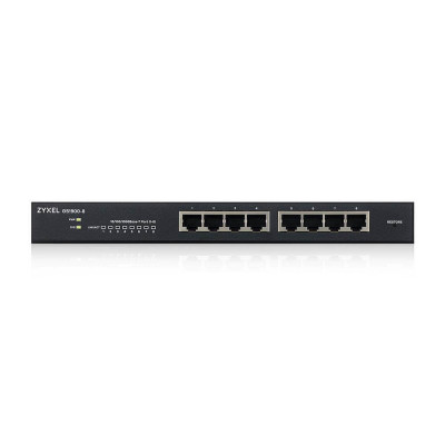 Zyxel GS1900-8 Géré L2 Gigabit Ethernet (10/100/1000) Noir
