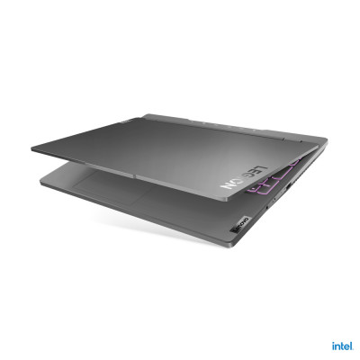 Lenovo Legion 5 i7-12700H Notebook 39.6 cm (15.6") Wide Quad HD Intel® Core™ i7 16 GB DDR5-SDRAM 512 GB SSD NVIDIA GeForce RTX 3060 Wi-Fi 6E (802.11ax) Windows 11 Home Grey, Black