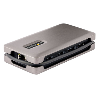 StarTech.com DKT31CH2CPD3 notebook dock & poortreplicator Bedraad USB 3.2 Gen 2 (3.1 Gen 2) Type-C Grijs
