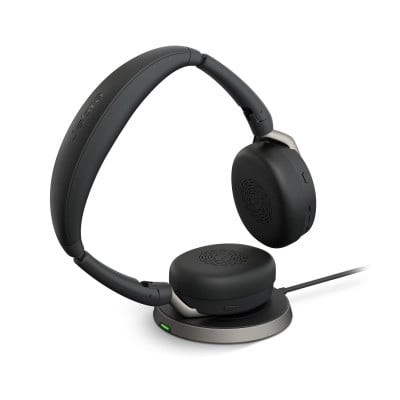 Jabra Evolve2 65 Flex Headset Wired & Wireless Head-band Office/Call center Bluetooth Black
