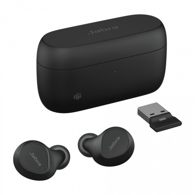 Jabra Evolve2 Buds Headset True Wireless Stereo (TWS) In-ear Calls/Music Bluetooth Black