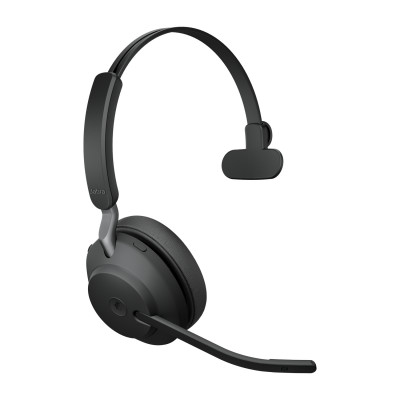 Jabra Evolve2 65, MS Mono Headset Wireless Head-band Office/Call center USB Type-A Bluetooth