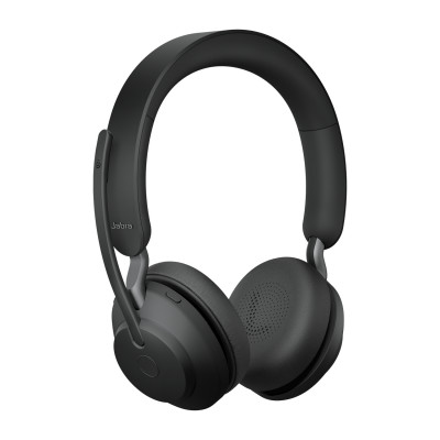 Jabra Evolve2 65, UC Stereo Headset Wireless Head-band Office/Call center USB Type-C Bluetooth