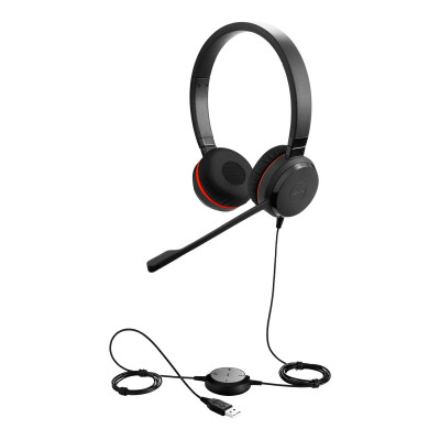 Jabra Evolve 30 II Headset Wired Head-band Office/Call center Black