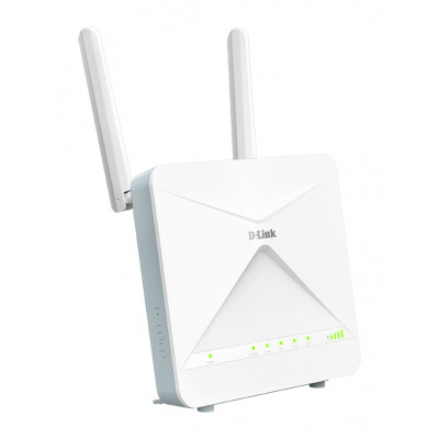 D-Link AX1500 4G Smart Router draadloze router Gigabit Ethernet Dual-band (2.4 GHz / 5 GHz) Blauw, Wit