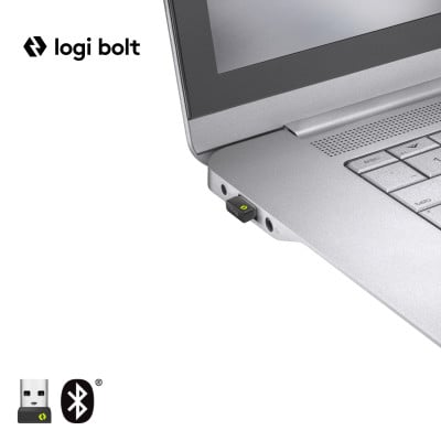 Logitech Mx Keys Mini For Business keyboard RF Wireless + Bluetooth QWERTY English Graphite