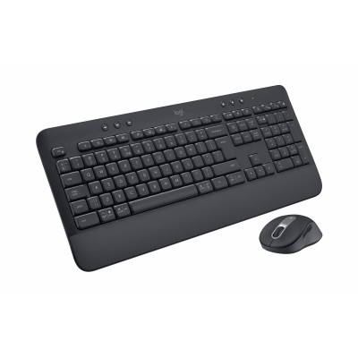 Logitech Signature MK650 Combo For Business keyboard Mouse included Bluetooth QWERTZ German Graphite