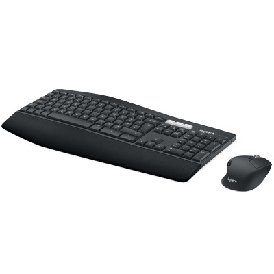 Logitech MK850 Performance keyboard Mouse included RF Wireless + Bluetooth QWERTZ German Black