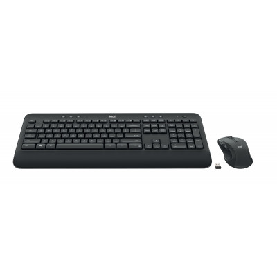 Logitech MK545 ADVANCED Wireless and Mouse Combo keyboard Mouse included USB QWERTZ German Black