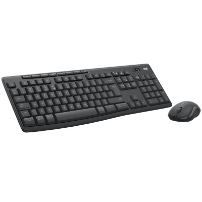 Logitech MK370 Combo for Business keyboard Mouse included RF Wireless + Bluetooth QWERTY US International Graphite