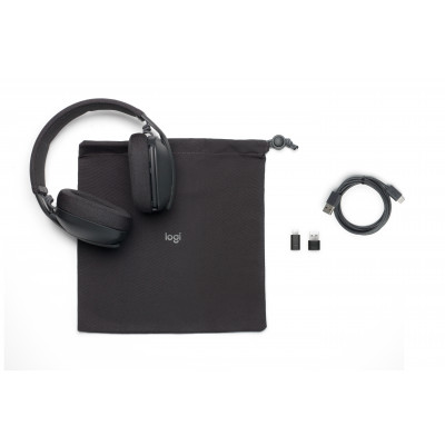 Logitech Zone Vibe Headset Head-band Calls/Music Bluetooth Graphite