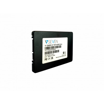 V7 V7SSD256GBS25E internal solid state drive 2.5" 256 GB Serial ATA III 3D TLC