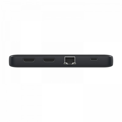 V7 UCMINIDOCKDUAL-PT station d'accueil USB 3.2 Gen 1 (3.1 Gen 1) Type-C Noir