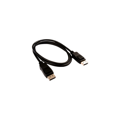 V7 V7DPPRO-1M-BLK DisplayPort kabel Zwart
