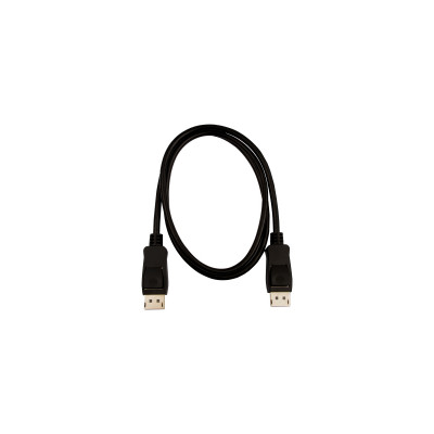V7 V7DPPRO-1M-BLK DisplayPort kabel Zwart