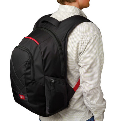 Case Logic Sporty DLBP-116 Black notebook case 40.6 cm (16") Backpack case