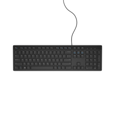 DELL KB216 keyboard USB QWERTY UK International Black