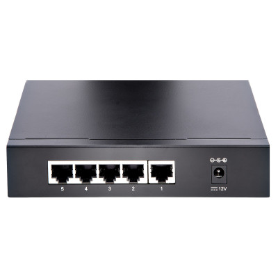 StarTech.com DS52000 network switch 2.5G Ethernet (100/1000/2500) Black