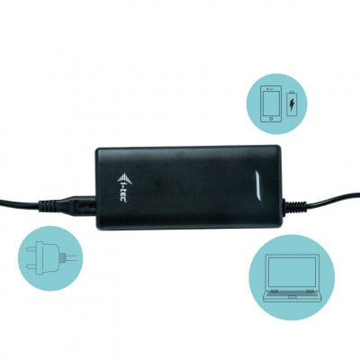 i-tec CHARGER-C112W mobile device charger Black Indoor