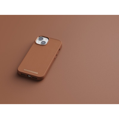 Njord byELEMENTS Genuine Leather mobiele telefoon behuizingen 15,5 cm (6.1") Hoes Cognackleur