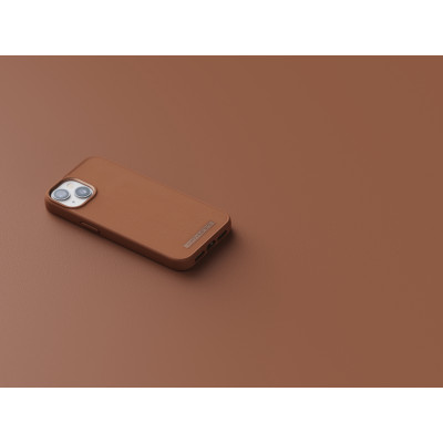 Njord byELEMENTS Genuine Leather mobiele telefoon behuizingen 15,5 cm (6.1") Hoes Cognackleur