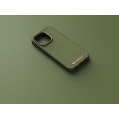 Njord byELEMENTS Suede Comfort+ mobiele telefoon behuizingen 15,5 cm (6.1") Hoes Olijf