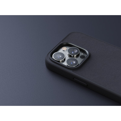 Njord byELEMENTS Genuine Leather mobiele telefoon behuizingen 15,5 cm (6.1") Hoes Zwart