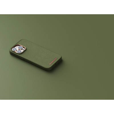 Njord byELEMENTS Suede Comfort+ mobiele telefoon behuizingen 17 cm (6.7") Hoes Olijf