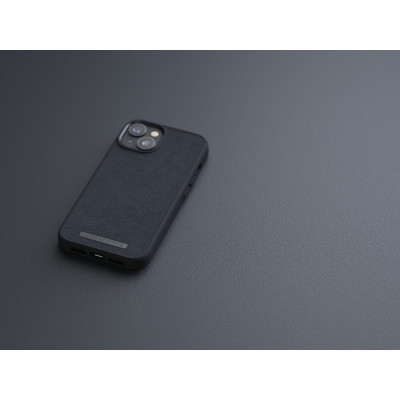 Njord byELEMENTS Suede Comfort+ mobiele telefoon behuizingen 15,5 cm (6.1") Hoes Zwart