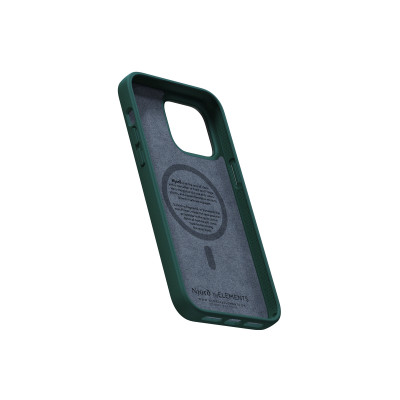 Njord byELEMENTS Salmon Leather Magsafe mobiele telefoon behuizingen 17 cm (6.7") Hoes Groen