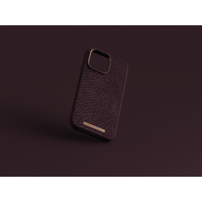 Njord byELEMENTS Salmon Leather Magsafe mobiele telefoon behuizingen 17 cm (6.7") Hoes Rood