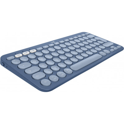Logitech K380 for Mac toetsenbord Bluetooth QWERTZ Duits Blauw