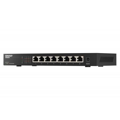 QNAP QSW-1108-8T commutateur réseau Non-géré 2.5G Ethernet (100/1000/2500) Noir