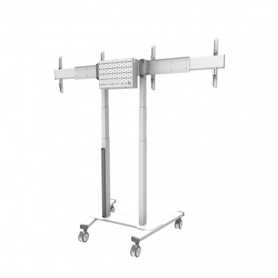Neomounts ADM-875WH2 multimedia cart accessory White Steel Mounting bar