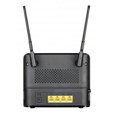 D-Link AC1200 wireless router Gigabit Ethernet Dual-band (2.4 GHz / 5 GHz) 4G Black