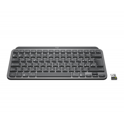Logitech MX Keys Mini for Business clavier RF sans fil + Bluetooth QWERTY Espagnole Graphite
