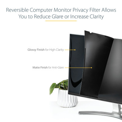StarTech.com PRIVACY-SCREEN-238M filtre anti-reflets pour écran et filtre de confidentialité Filtre de confidentialité sans bords pour ordinateur 60,5 cm (23.8")