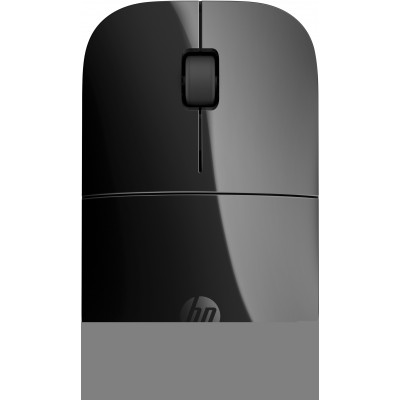 HP Z3700 Black Wireless Mouse souris Ambidextre RF sans fil Optique 1200 DPI