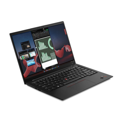 Lenovo ThinkPad X1 Carbon i7-1355U Ordinateur portable 35,6 cm (14") WUXGA Intel® Core™ i7 32 Go LPDDR5-SDRAM 1 To SSD Wi-Fi 6E (802.11ax) Windows 11 Pro Noir