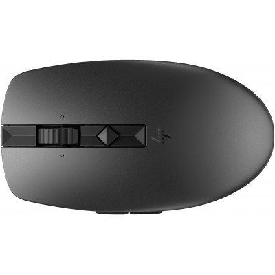 HP 710 Rechargeable Silent mouse Ambidextrous RF Wireless + Bluetooth 3000 DPI