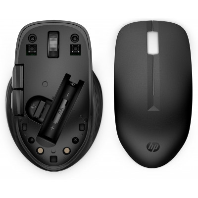 HP 435 Multi-Device Wireless Mouse muis Ambidextrous RF-draadloos + Bluetooth 4000 DPI
