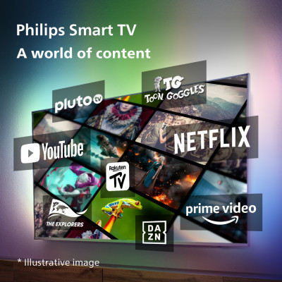 Philips 65PML9008 165.1 cm (65") 4K Ultra HD Smart TV Wi-Fi Grey