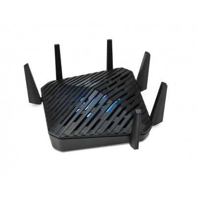 Acer Predator Connect W6 Wi-Fi 6 Router wireless router Gigabit Ethernet Tri-band (2.4 GHz / 5 GHz / 6 GHz) Black