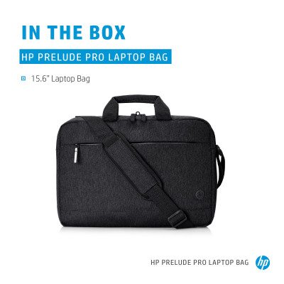 HP Prelude Pro 15.6-inch Laptop Bag sacoche d'ordinateurs portables 39,6 cm (15.6") Sac Messenger Gris