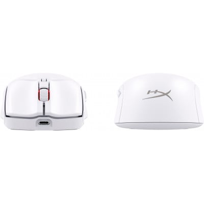 HyperX Pulsefire Haste 2 - Wireless Gaming (White) mouse Ambidextrous RF Wireless + Bluetooth 26000 DPI