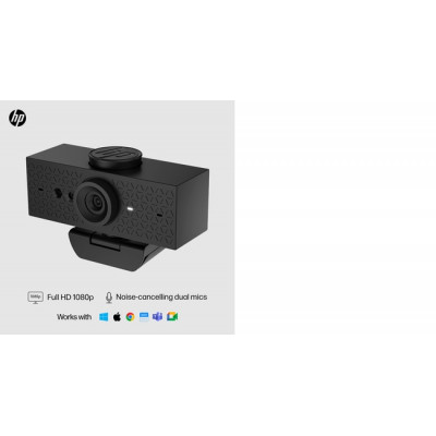 HP 620 FHD webcam 4 MP 1920 x 1080 pixels USB Noir