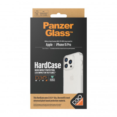 PanzerGlass HardCase with D30 mobile phone case Cover Transparent
