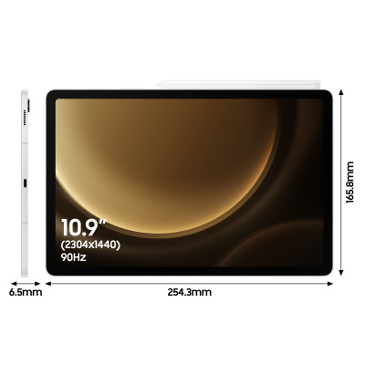 Samsung SM-X510NZSAEUB tablet 128 GB 27.7 cm (10.9") Samsung Exynos 6 GB Wi-Fi 6 (802.11ax) Android 13 Silver